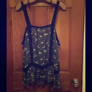 Free People Boho Crop Top New with Tags